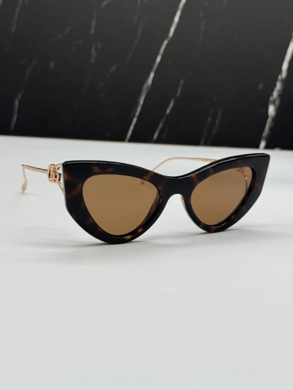NEW GUCCI GG1565S 002 HAVANA/GOLD WOMEN SUNGLASSES